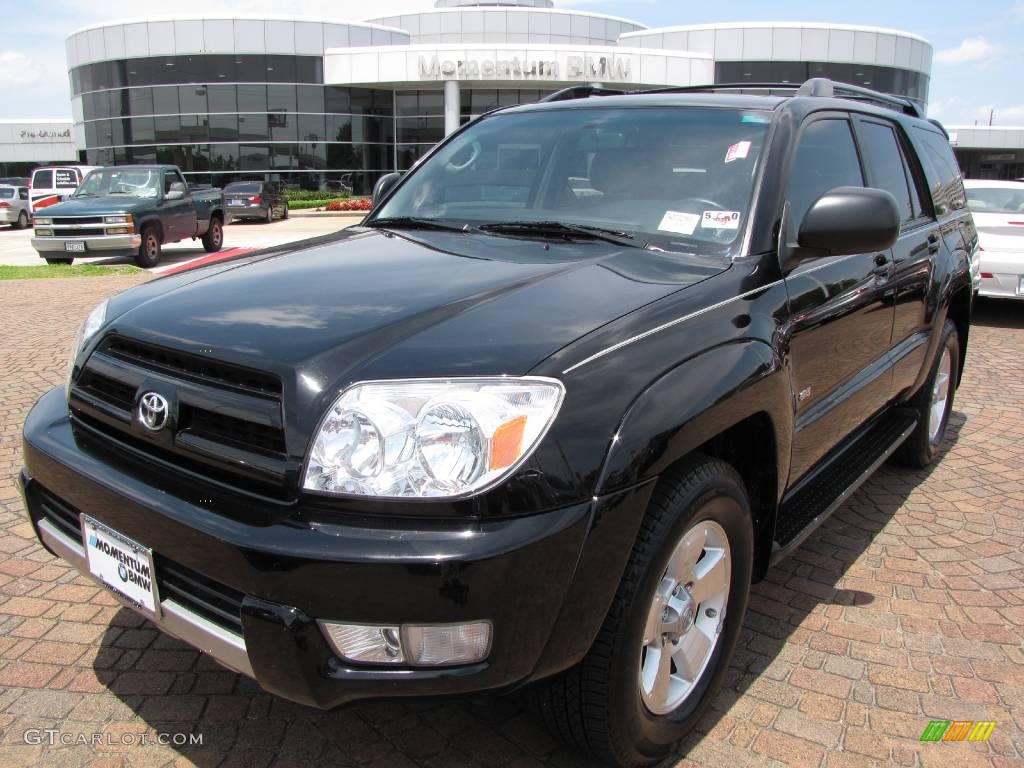 2004 4Runner SR5 - Black / Stone photo #1