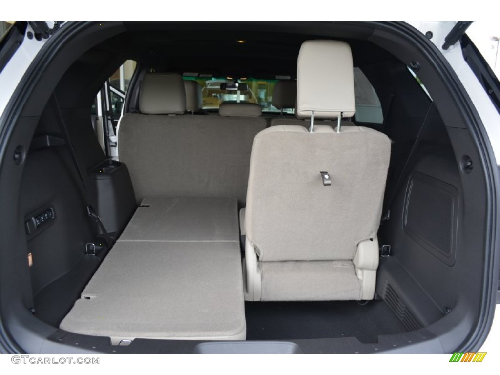 2014 Explorer Limited - White Platinum / Medium Light Stone photo #9