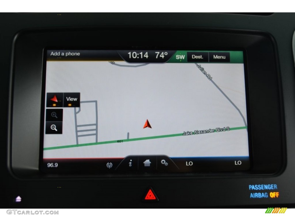 2014 Explorer Limited - White Platinum / Medium Light Stone photo #18