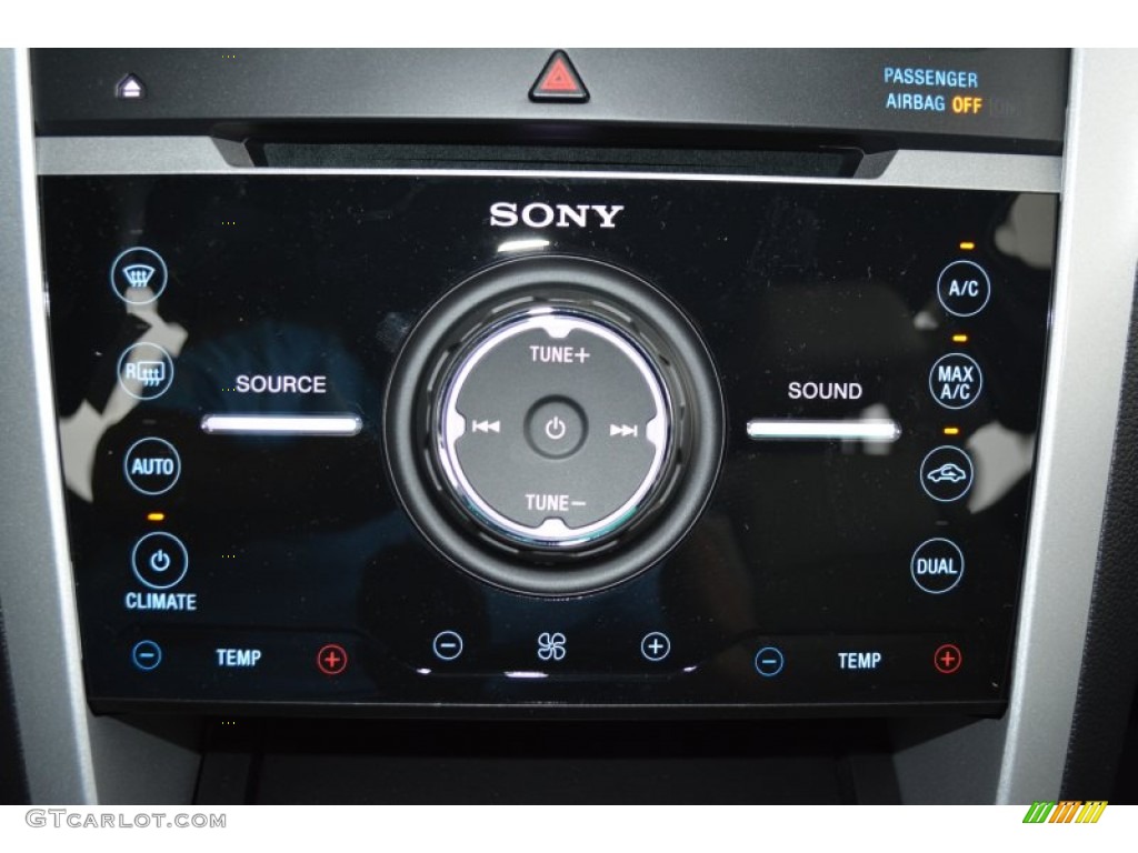 2014 Explorer Limited - White Platinum / Medium Light Stone photo #20