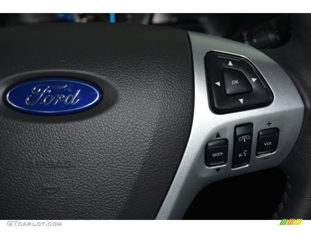 2014 Explorer Limited - White Platinum / Medium Light Stone photo #27