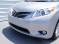 2014 Silver Sky Metallic Toyota Sienna XLE  photo #11