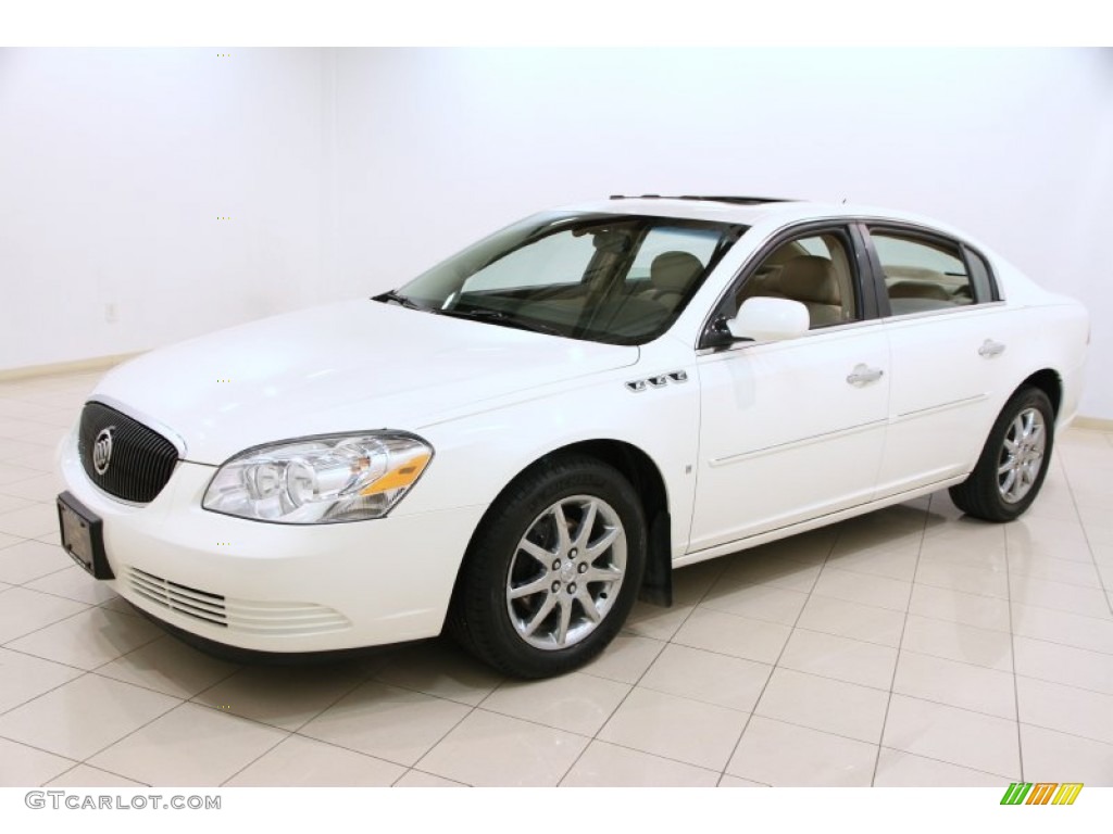 2008 Lucerne CXL - White Opal / Cocoa/Cashmere photo #3