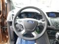 2014 Ford Transit Connect Charcoal Black Interior Steering Wheel Photo