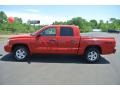 Flame Red - Dakota SLT Quad Cab 4x4 Photo No. 3