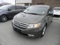 2011 Smoky Topaz Metallic Honda Odyssey Touring  photo #2