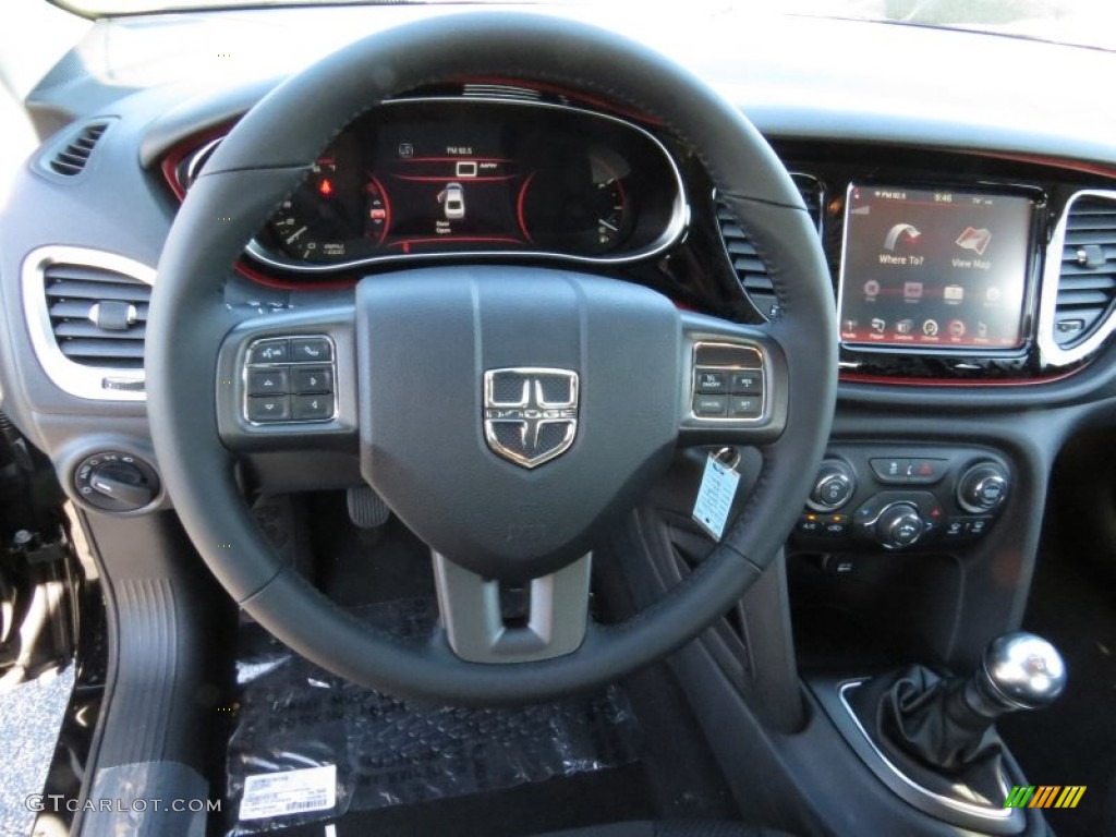 2014 Dodge Dart Aero Steering Wheel Photos