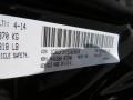 PX8: Pitch Black 2014 Dodge Dart Aero Color Code