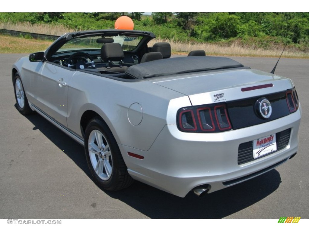 2014 Mustang V6 Convertible - Ingot Silver / Charcoal Black photo #29