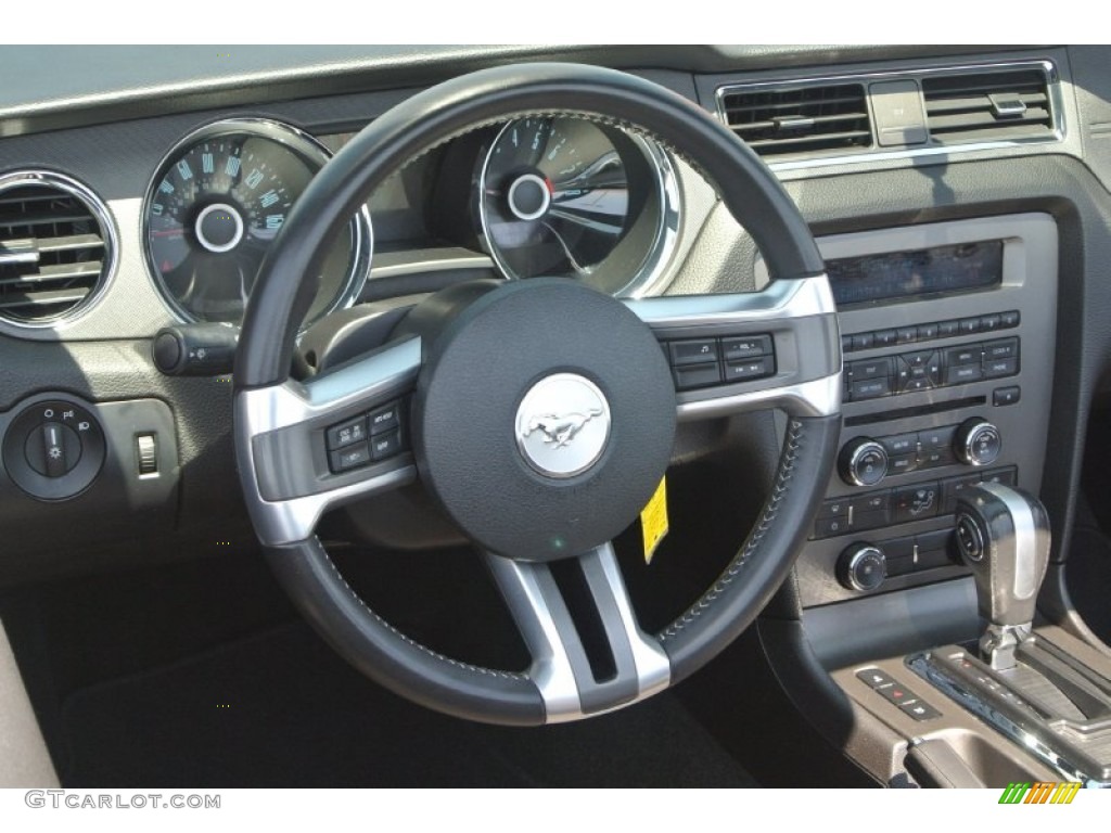 2014 Mustang V6 Convertible - Ingot Silver / Charcoal Black photo #30