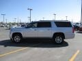 2015 Silver Ice Metallic Chevrolet Suburban LT 4WD  photo #3