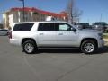 2015 Silver Ice Metallic Chevrolet Suburban LT 4WD  photo #7