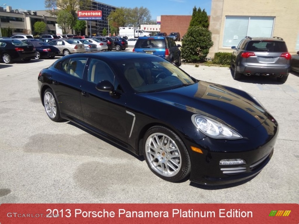 Black Porsche Panamera