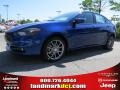 2014 Blue Streak Pearl Coat Dodge Dart SXT  photo #1