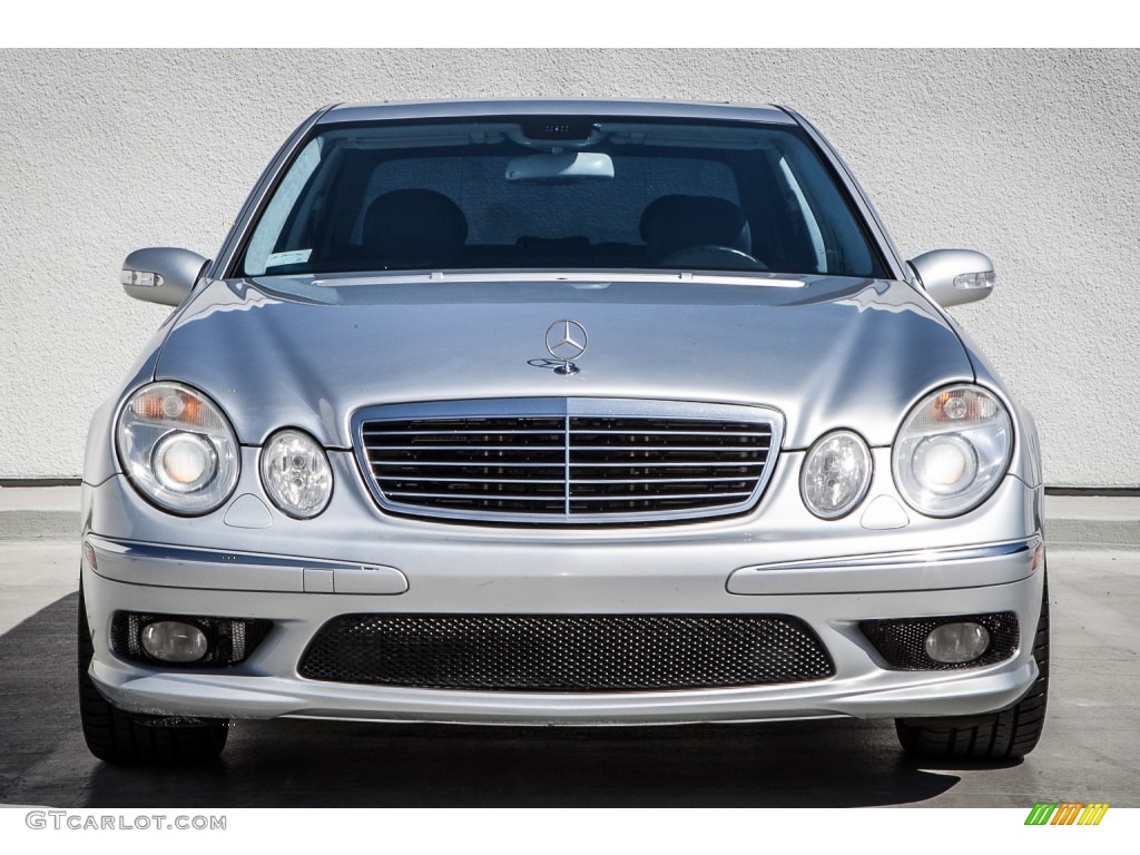 Iridium Silver Metallic 2006 Mercedes-Benz E 55 AMG Sedan Exterior Photo #93184012