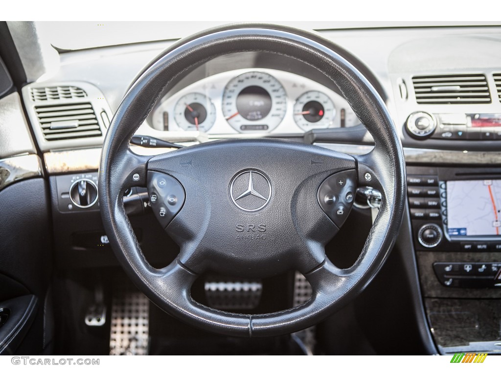2006 Mercedes-Benz E 55 AMG Sedan Steering Wheel Photos