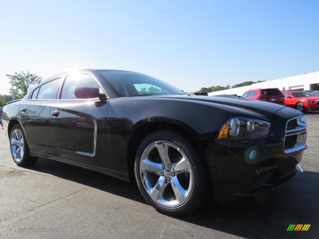 2014 Charger SE - Pitch Black / Black photo #4