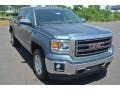 Stealth Gray Metallic - Sierra 1500 SLT Crew Cab Photo No. 1