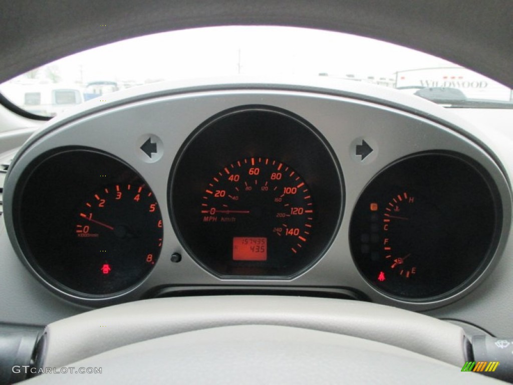 2004 Altima 2.5 S - Satin White / Blond photo #9