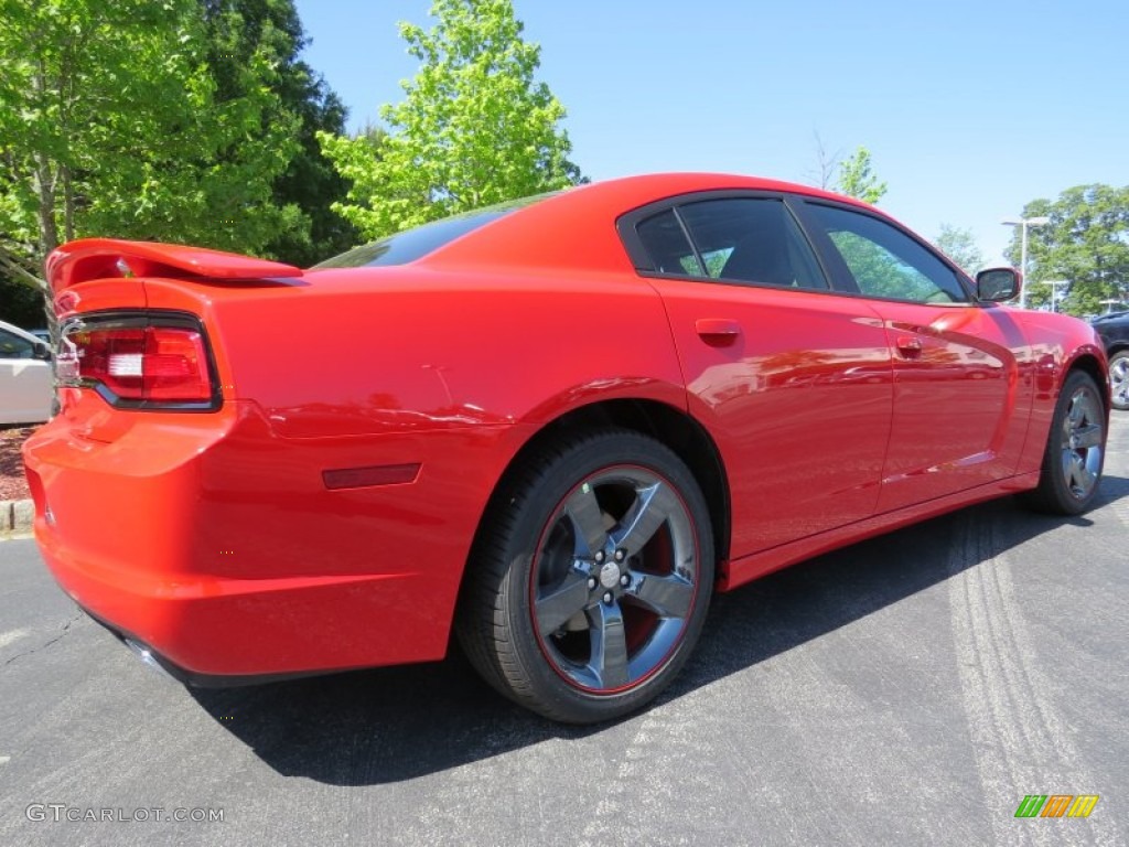 2014 Charger SXT - TorRed / Black photo #3