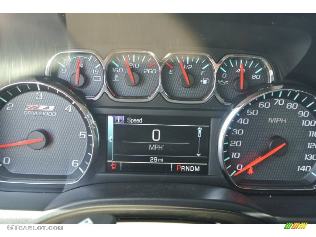 2014 Silverado 1500 LTZ Z71 Crew Cab 4x4 - Brownstone Metallic / Cocoa/Dune photo #14