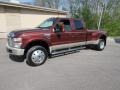 Dark Copper Metallic 2008 Ford F450 Super Duty King Ranch Crew Cab 4x4 Dually Exterior