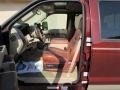 Chaparral Leather 2008 Ford F450 Super Duty King Ranch Crew Cab 4x4 Dually Interior Color