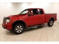 2011 Red Candy Metallic Ford F150 FX4 SuperCab 4x4  photo #3