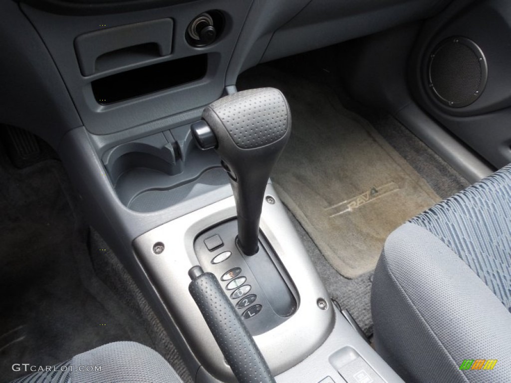 2003 RAV4 4WD - Spectra Blue Mica / Gray photo #17