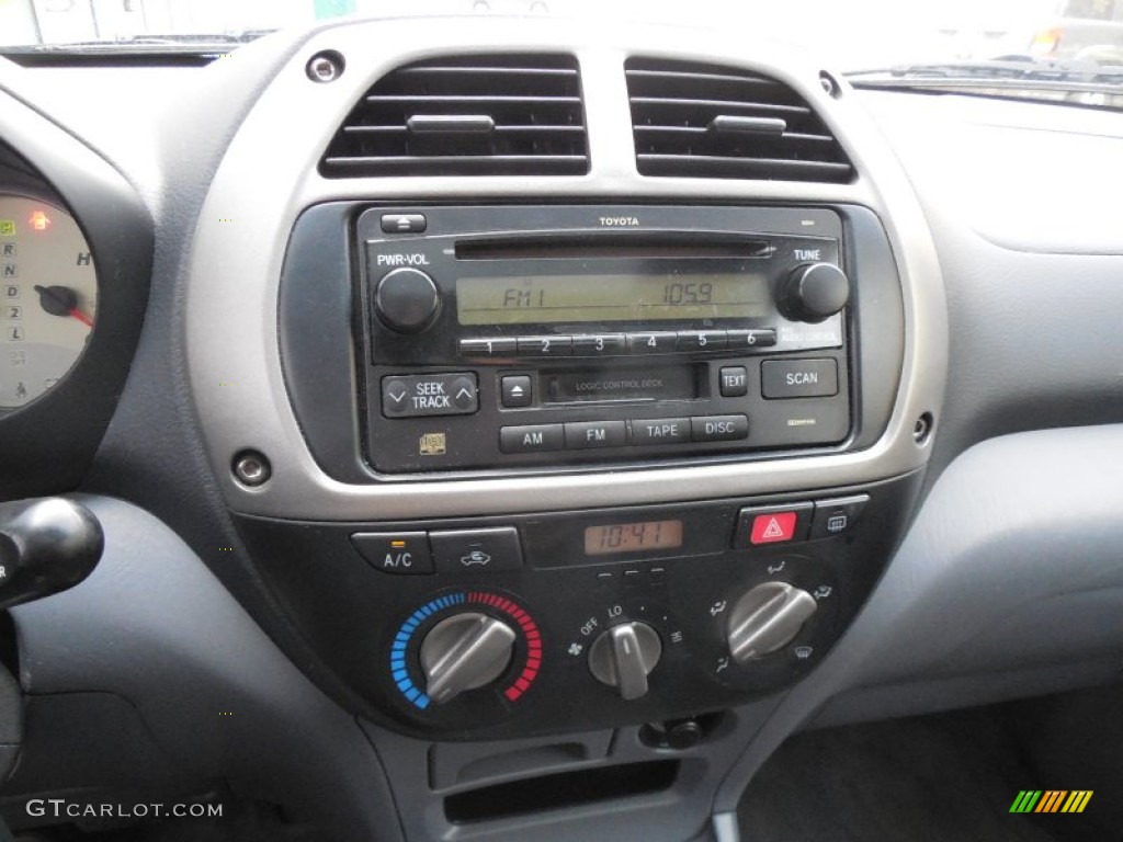2003 RAV4 4WD - Spectra Blue Mica / Gray photo #18