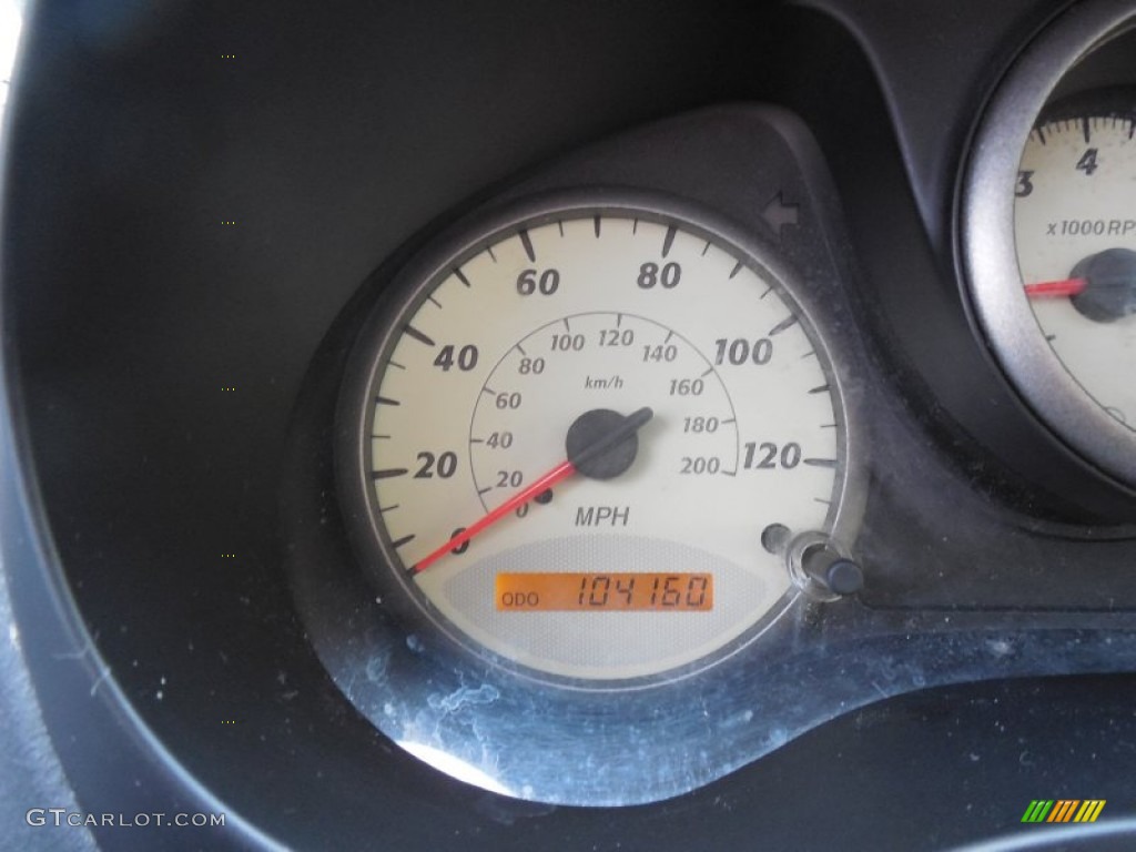 2003 RAV4 4WD - Spectra Blue Mica / Gray photo #20