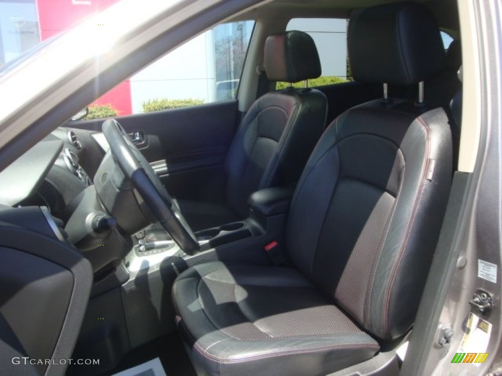 2011 Rogue SV AWD - Gotham Gray Metallic / Gray photo #13