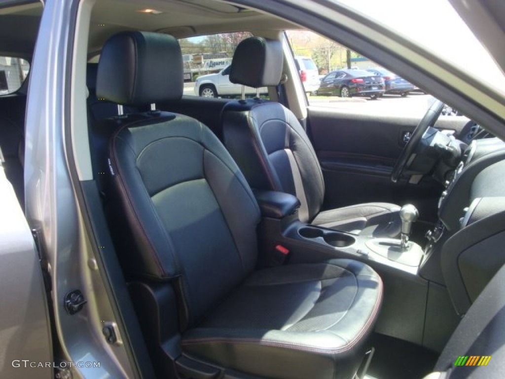 2011 Rogue SV AWD - Gotham Gray Metallic / Gray photo #19