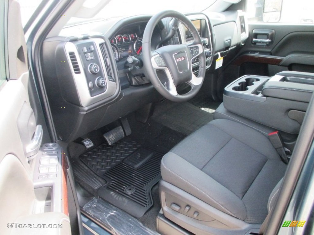 2015 Sierra 2500HD SLE Crew Cab 4x4 - Stealth Gray Metallic / Jet Black photo #6