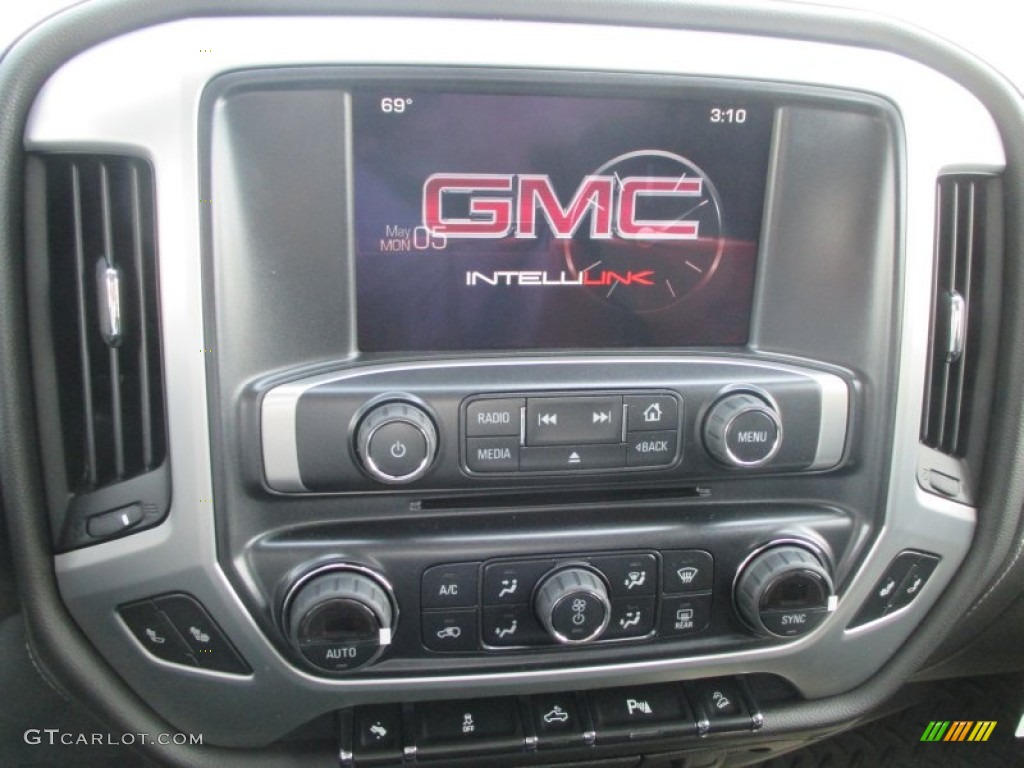 2015 Sierra 2500HD SLE Crew Cab 4x4 - Stealth Gray Metallic / Jet Black photo #7