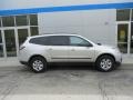 2013 Silver Ice Metallic Chevrolet Traverse LS  photo #2