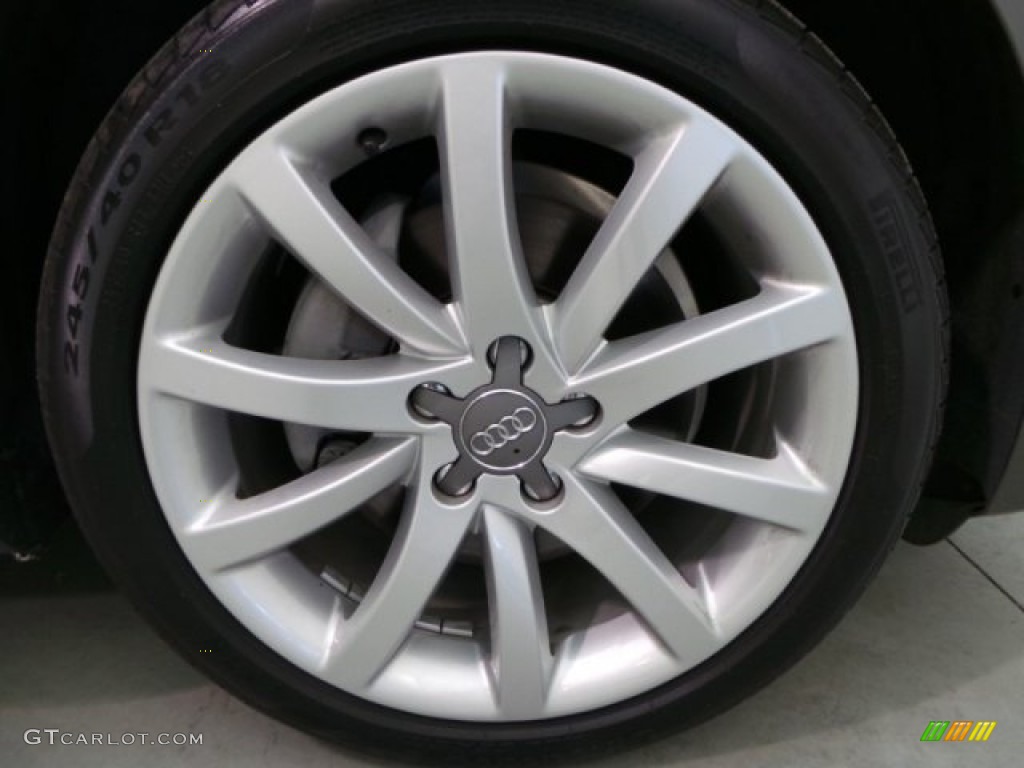 2014 A4 2.0T Sedan - Dakota Grey Metallic / Chestnut Brown/Black photo #8