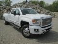 Front 3/4 View of 2015 Sierra 3500HD Denali Crew Cab 4x4 Dual Rear Wheel