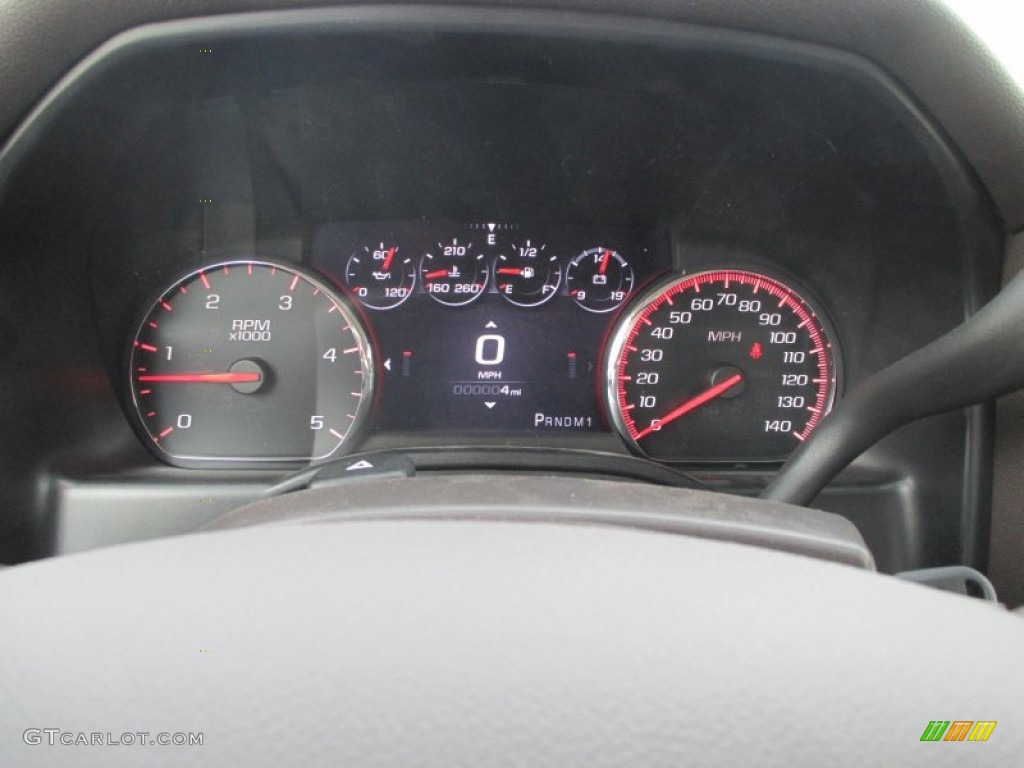 2015 GMC Sierra 3500HD Denali Crew Cab 4x4 Dual Rear Wheel Gauges Photo #93193600