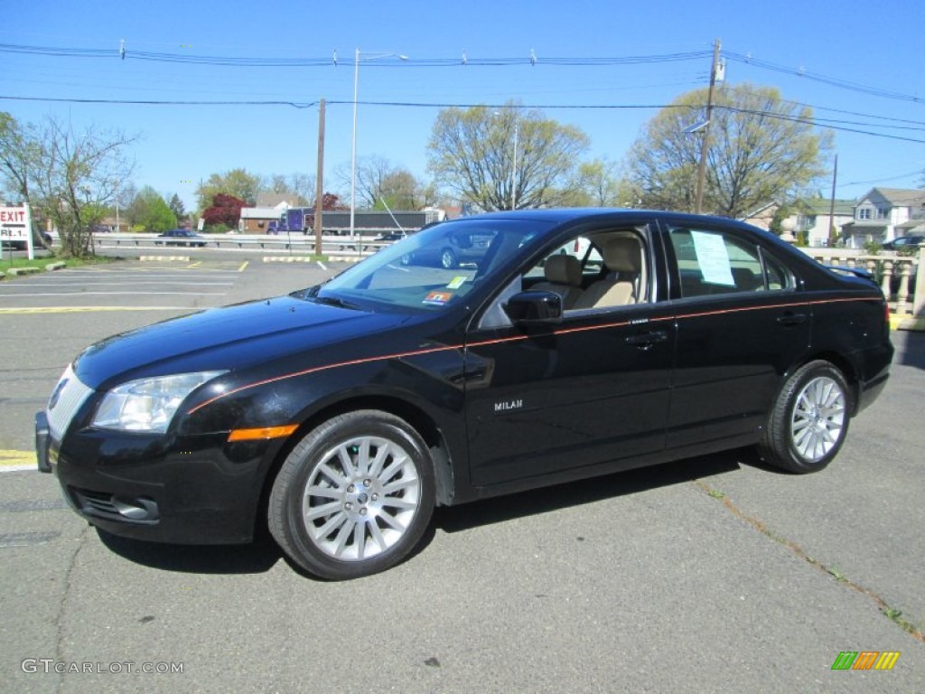 2008 Milan V6 Premier AWD - Black / Camel photo #1