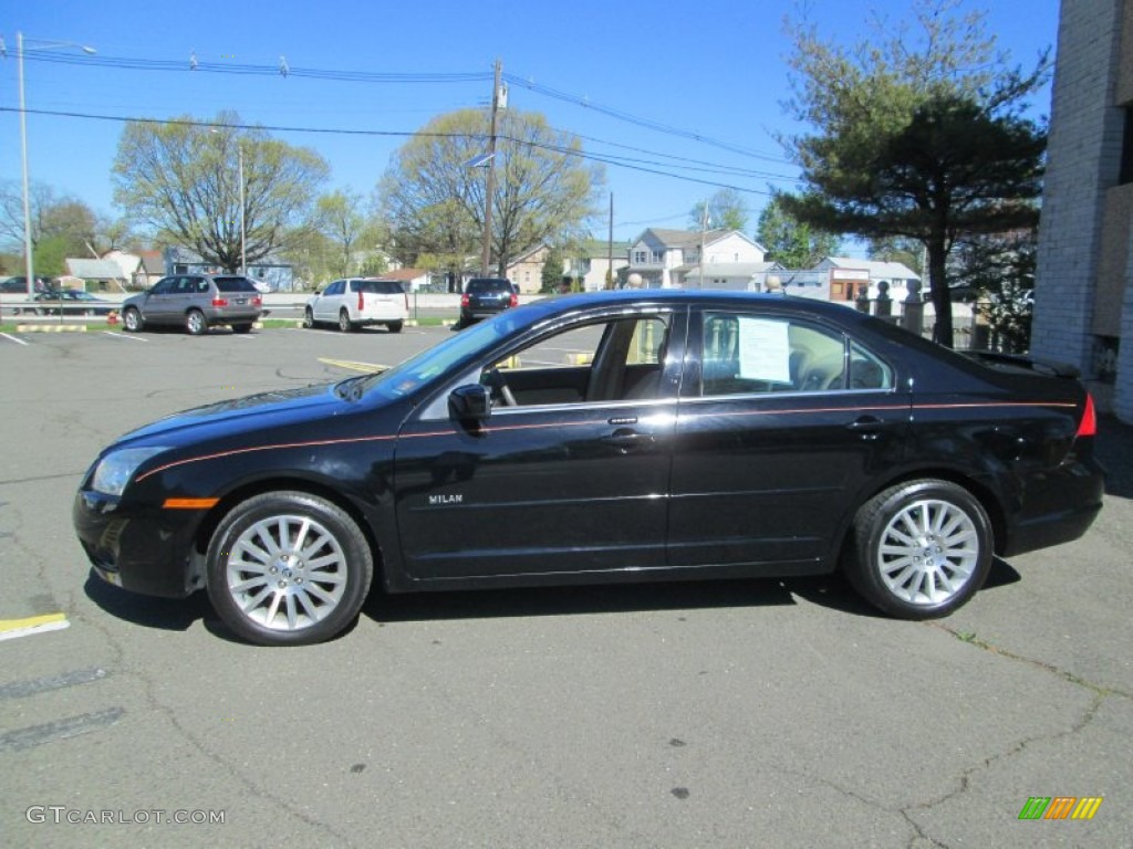 2008 Milan V6 Premier AWD - Black / Camel photo #3