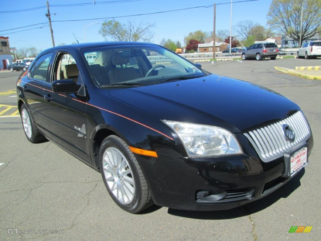 2008 Milan V6 Premier AWD - Black / Camel photo #11