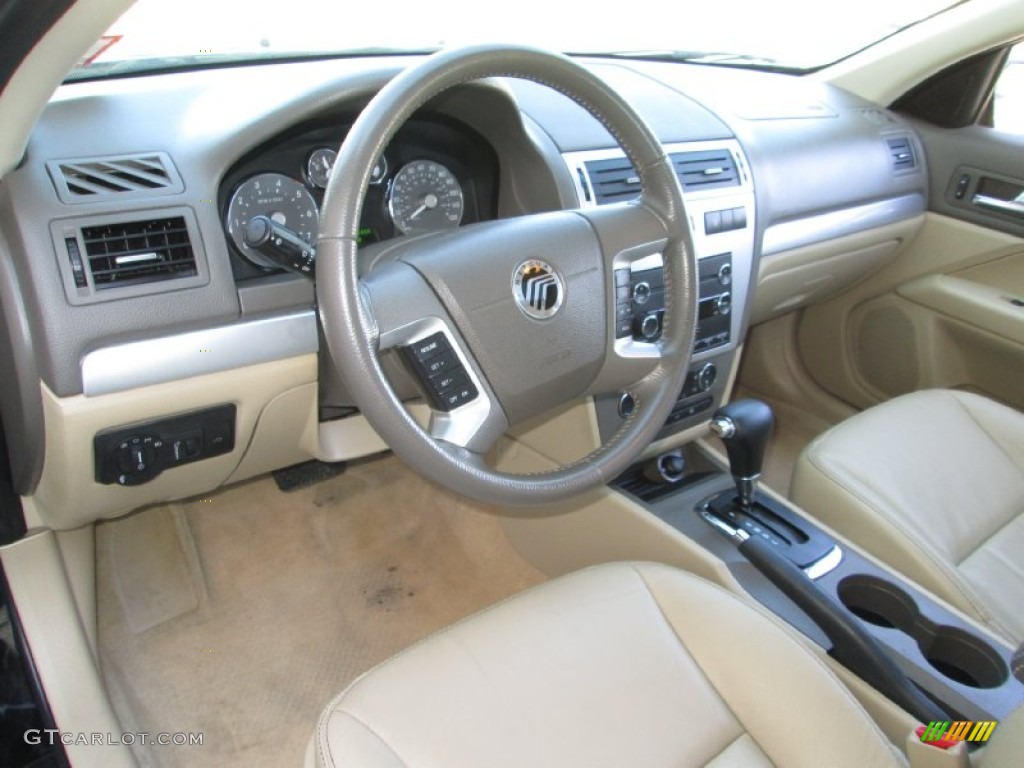 2008 Milan V6 Premier AWD - Black / Camel photo #15