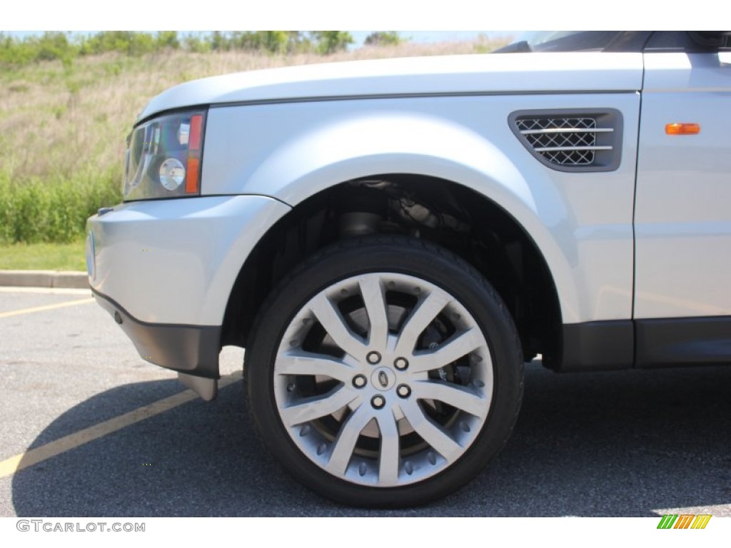 2006 Range Rover Sport Supercharged - Zambezi Silver Metallic / Ebony Black photo #3