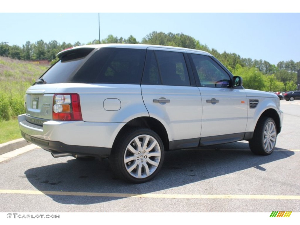 2006 Range Rover Sport Supercharged - Zambezi Silver Metallic / Ebony Black photo #6
