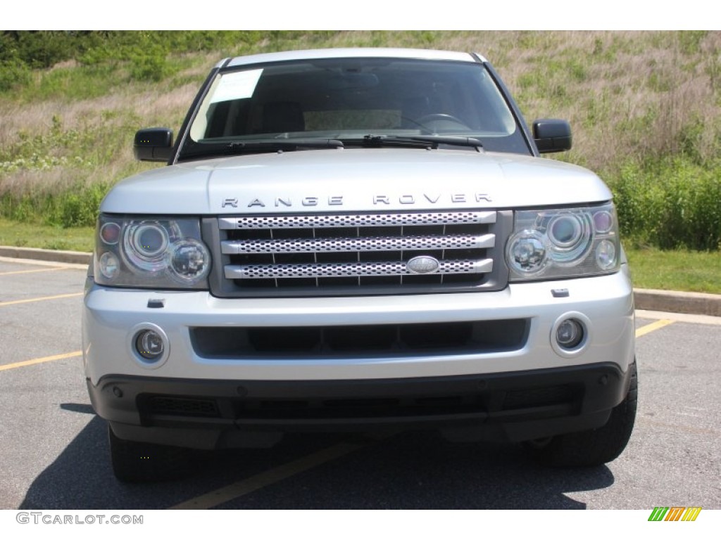 2006 Range Rover Sport Supercharged - Zambezi Silver Metallic / Ebony Black photo #9