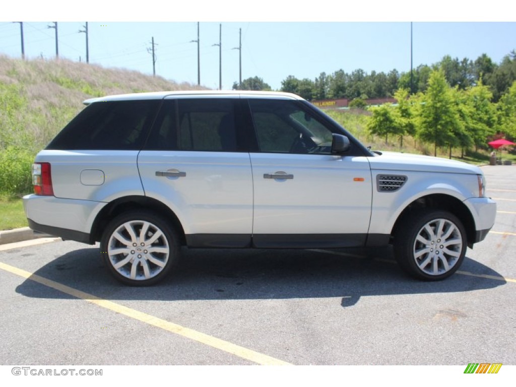 2006 Range Rover Sport Supercharged - Zambezi Silver Metallic / Ebony Black photo #10