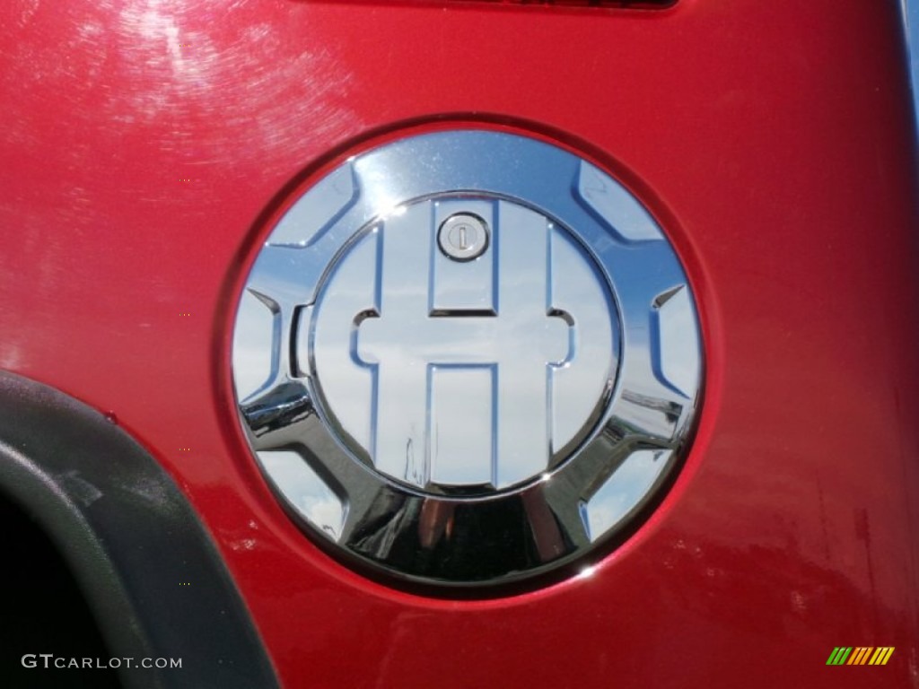 2005 H2 SUV - Red Metallic / Ebony Black photo #30