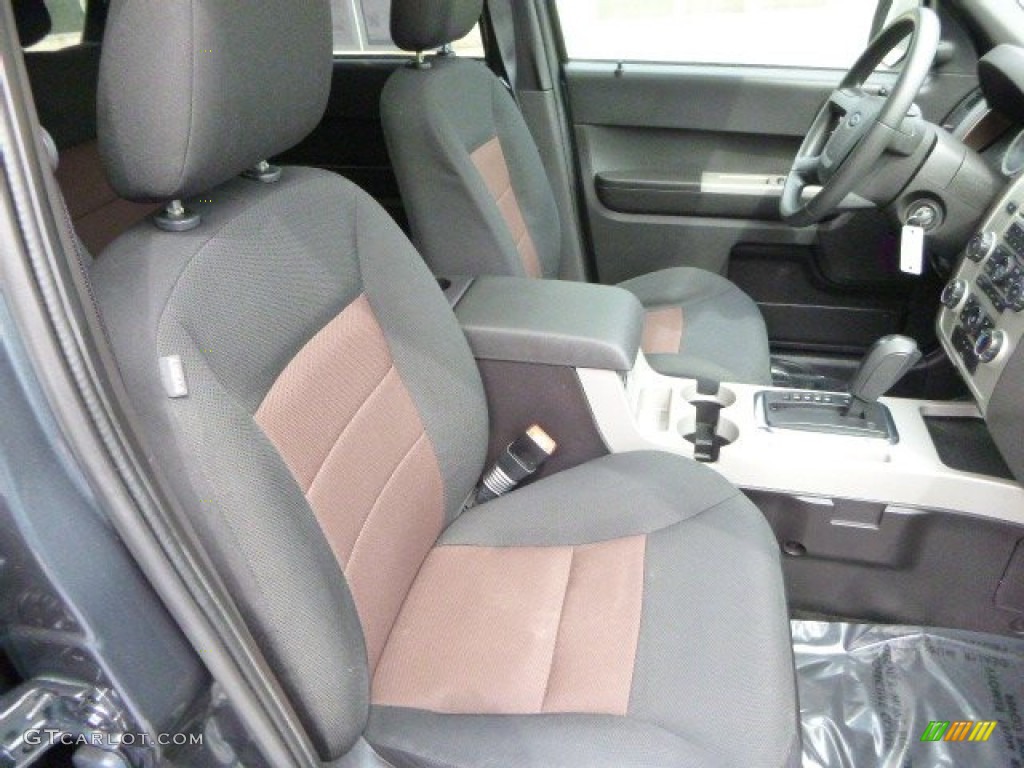 2008 Escape XLT V6 4WD - Black Pearl Slate Metallic / Charcoal photo #10