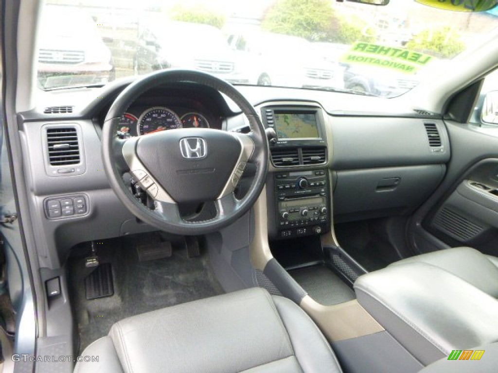 Gray Interior 2007 Honda Pilot EX-L 4WD Photo #93196879